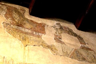 14th(?) Century wall decorations